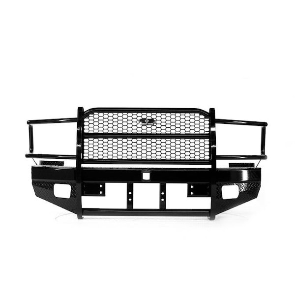 Ranch Hand 10-18 RAM 2500/3500HD SPORT FRONT BUMPER 15K WINCH READY W/SENSOR FBD105BLRS - main